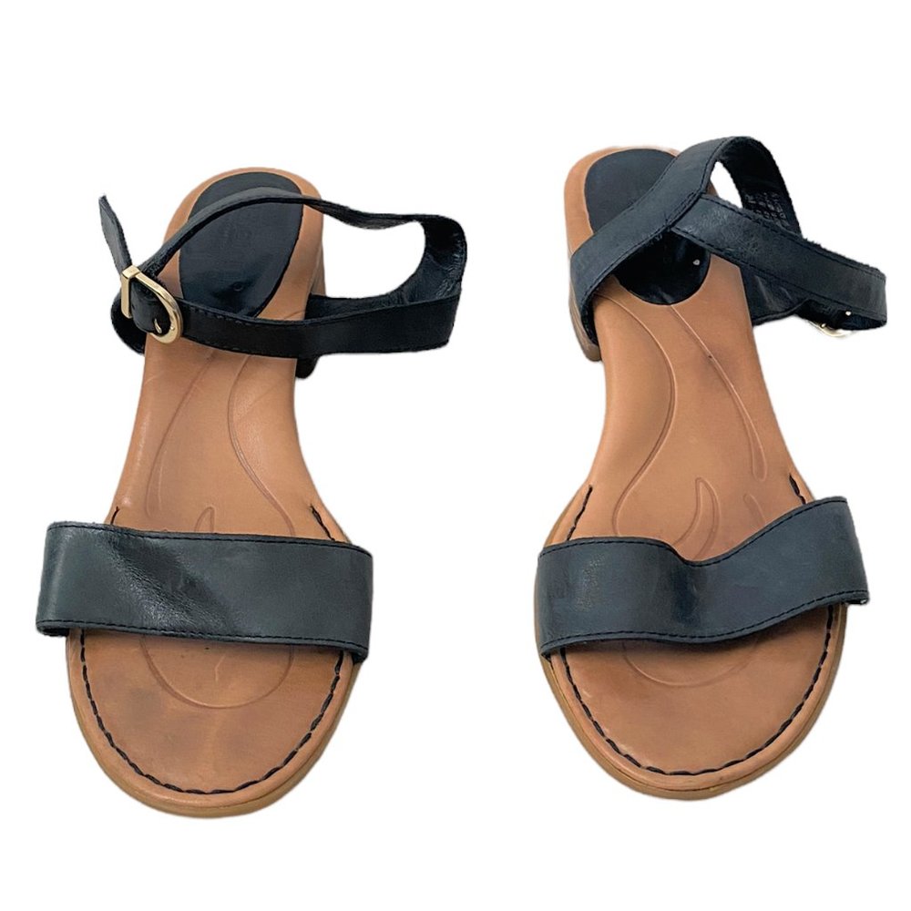 Born Strappy Black Sandals